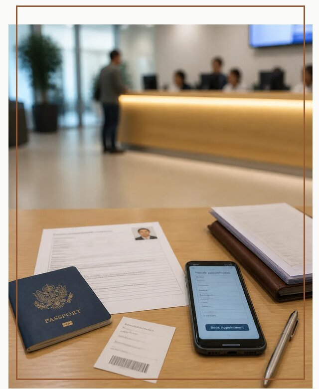 Запись в визовый центр в Лениногорске для подачи документов
