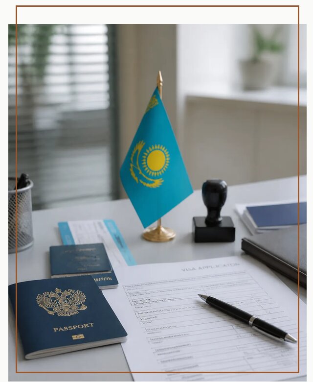 Оформление визы в Казахстан для поездки и работы в Лениногорске