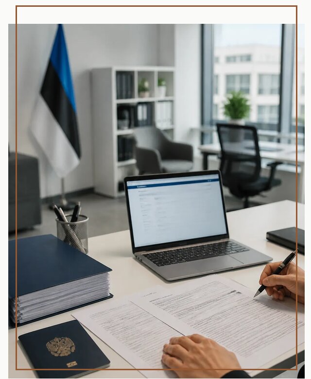 Оформление ВНЖ в Эстонии для переезда и легального проживания в Лениногорске